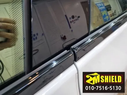 BMW 6시리즈 윈도우 몰딩 크롬죽이기 랩핑 작업 외 / 부산 사상구