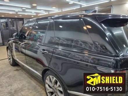 부산 레인지로버 듀오톤 투톤 랩핑제거하고 올블랙으로 / 부산 사상구