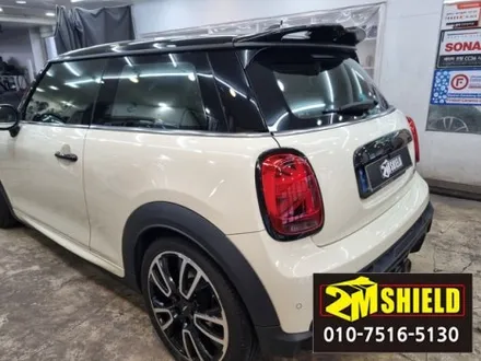 BMW 미니 쿠퍼 JCW 루프스킨으로 두껑 색깔바꾸기 랩핑 / 부산 사상구