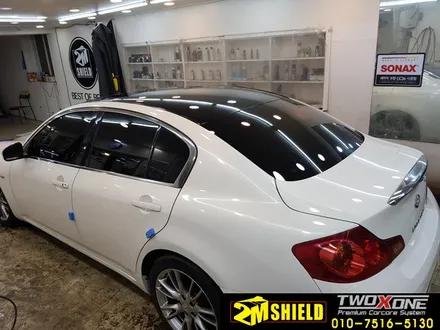 인피니티 G37 루프스킨 제거 및 재시공 / 부산 사상구