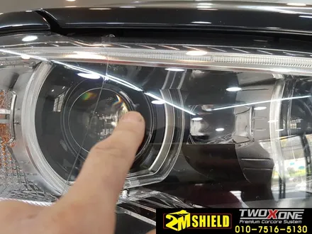 BMW X5 실내 우드 사이드미러 카본랩핑 PPF 시공 / 부산 사상구