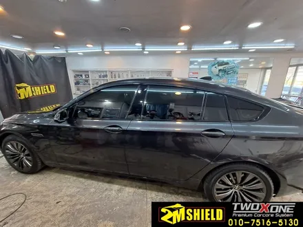BMW 5GT 윈도우 크롬몰딩 크롬죽이기 랩핑 / 부산 사상구