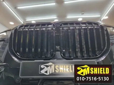 BMW X7 차량 전체 크롬죽이기 랩핑 작업 완전 블랙으로 / 부산 사상구