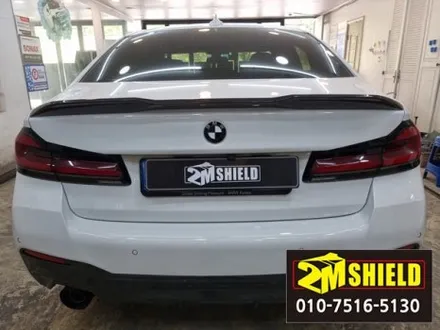BMW 5시리즈 윈도우몰딩 크롬죽이기 랩핑 / 부산 사상구