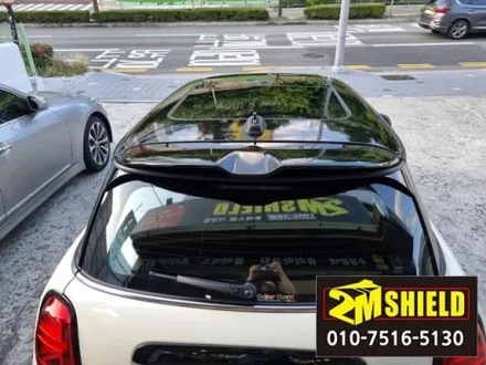 BMW 미니 쿠퍼 JCW 루프스킨으로 두껑 색깔바꾸기 랩핑 / 부산 사상구