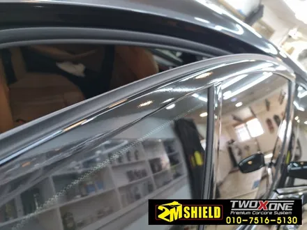 BMW 5시리즈 그릴 윈도우 몰딩 크롬죽이기 랩핑 / 부산 사상구