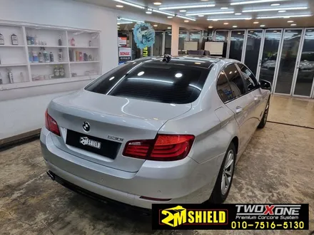BMW 5시리즈 F바디 루프스킨 크롬죽이기 디퓨저 랩핑 / 부산 사상구