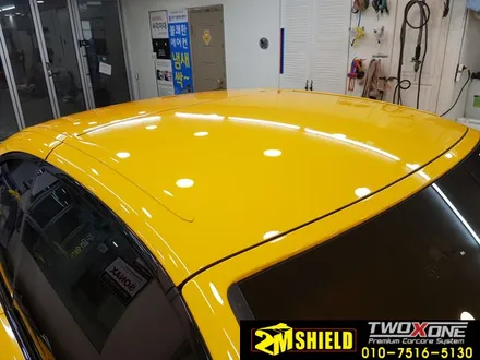 BMW 4시리즈 컨버터블 노랑이로 전체 랩핑하기 / 부산 사상구