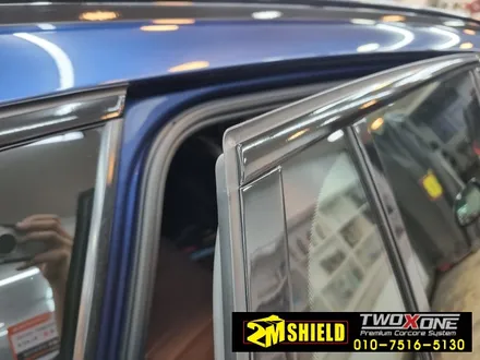 BMW X5 크롬죽이기 루프몰딩 윈도우크롬몰딩 사이드미러 랩핑 / 부산 사상구