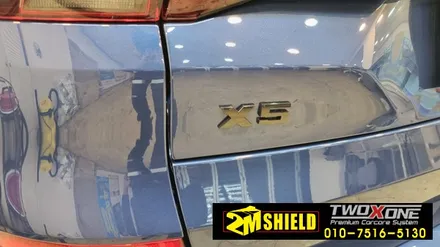 BMW X5 크롬죽이기 랩핑 소소한 교체 / 부산 사상구