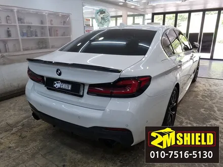 BMW 5시리즈 윈도우몰딩 크롬죽이기 랩핑 / 부산 사상구