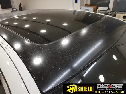 BMW 5시리즈 F10 오래된 루프스킨 제거 및 재시공 / 부산 사상구