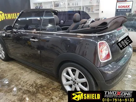부산 bmw 미니 컨버터블 데칼 작업 레이싱 바이퍼라인 멋지게~ / 부산 사상구