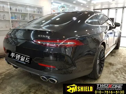 벤츠 AMG GT 실내 카본 랩핑 3M 필름 부산 / 부산 사상구