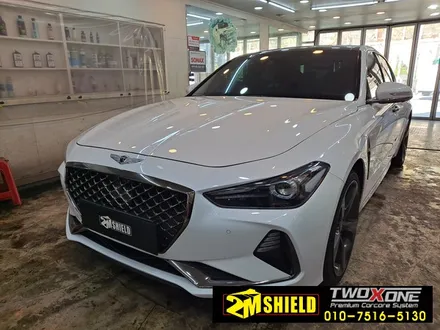 제네시스 G70 라이트필름 루프스킨 사이드미러 랩핑 / 부산 사상구