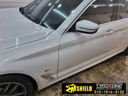 BMW 5시리즈 G30 사이드미러 휀더 가니쉬 랩핑 / 부산 사상구