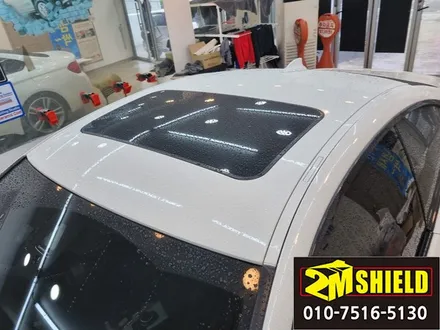 부산 루프스킨 bmw 3시리즈 샤크 탈거없이 시공 / 부산 사상구