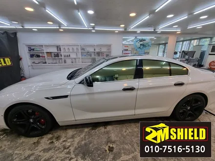 BMW 6시리즈 윈도우 몰딩 크롬죽이기 랩핑 작업 외 / 부산 사상구