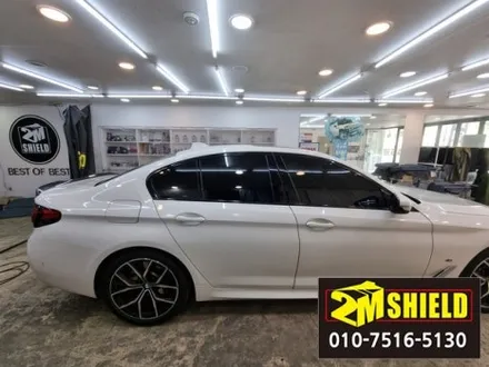 BMW 5시리즈 윈도우몰딩 크롬죽이기 랩핑 / 부산 사상구