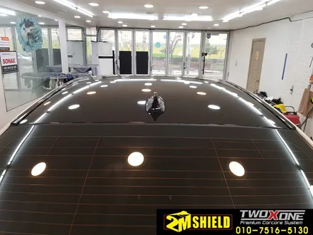 BMW 5시리즈 F10 오래된 루프스킨 제거 및 재시공 / 부산 사상구