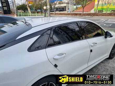 부산 기아 k5 윈도우몰딩 크롬죽이기 랩핑 / 부산 사상구