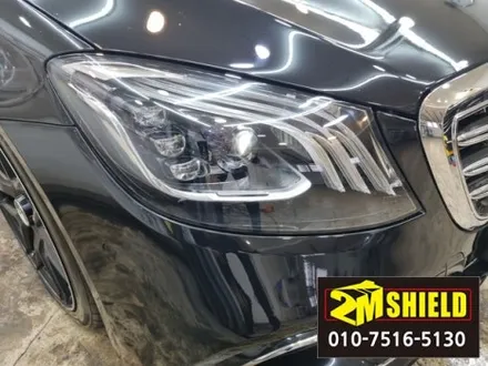벤츠 S클래스 w222 ppf생활보호 윈도우몰딩 크롬죽이기 랩핑 / 부산 사상구