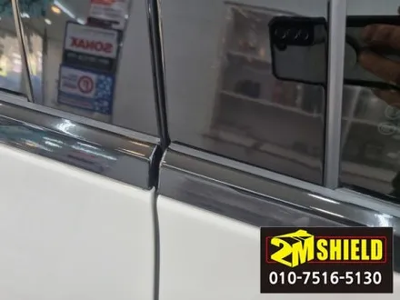 벤츠 이클래스 e-class 윈도우 몰딩 백화현상 복원 랩핑하기 / 부산 사상구