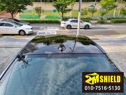 5시리즈 차량은 역시 크롬죽이기 루프스킨 잘 어울립니다. / 부산 사상구