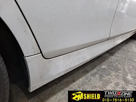 BMW 5시리즈 랩핑차량 디테일 세차 미백세차 / 부산 사상구