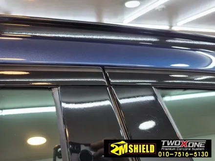 BMW X5 크롬죽이기 루프몰딩 윈도우크롬몰딩 사이드미러 랩핑 / 부산 사상구
