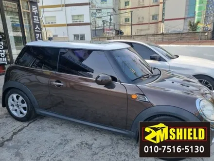 BMW 미니 쿠퍼 루프스킨 재시공 손상필름 제거포함 / 부산 사상구