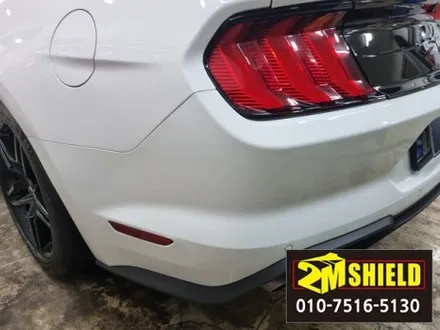 머스탱 전체랩핑 제거 원복 레드에서 화이트로 / 부산 사상구