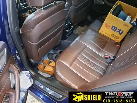 전체 랩핑 제거 작업 BMW 5시리즈 락그레이 / 부산 사상구
