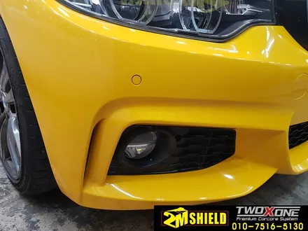 BMW 4시리즈 컨버터블 노랑이로 전체 랩핑하기 / 부산 사상구