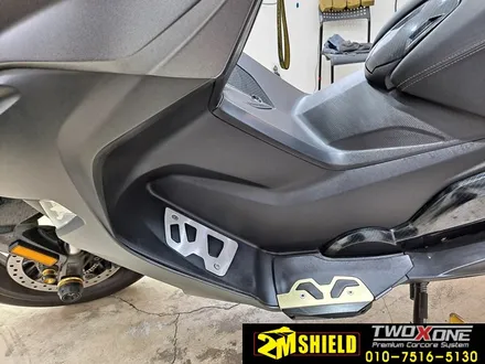 BMW C650 오토바이 전체 랩핑 사틴다크그레이로~ / 부산 사상구