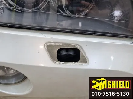 BMW X3 손상된 부분 랩핑 작업 및 디테일링 세차까지 / 부산 사상구