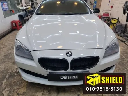 BMW 6시리즈 윈도우 몰딩 크롬죽이기 랩핑 작업 외 / 부산 사상구