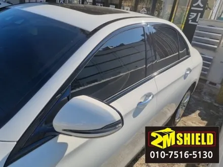 벤츠 이클래스 e-class 윈도우 몰딩 백화현상 복원 랩핑하기 / 부산 사상구