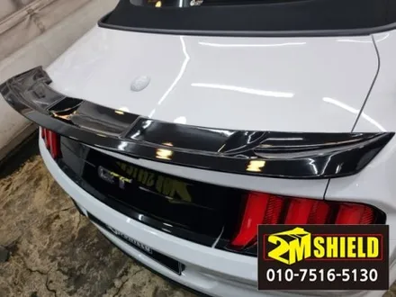 머스탱 전체랩핑 제거 원복 레드에서 화이트로 / 부산 사상구