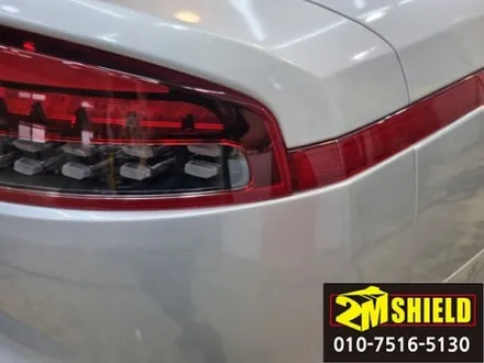 자동차 전체 랩핑 스팅어 블랙에서 실버로 변신 / 부산 사상구