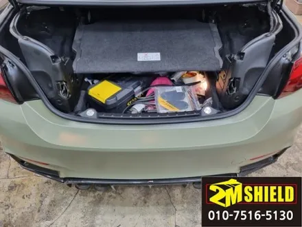 BMW 4시리즈 M4 컨버터블 전체 랩핑 에이버리 사틴카키그린 / 부산 사상구