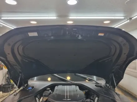 제네시스 g90 페인트 날림 제거 광택 유리막코팅 작업까지 / 부산 사상구