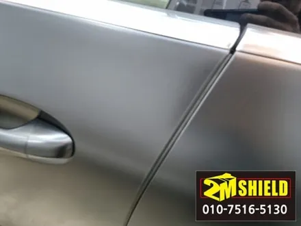 화이트에서 사틴블랙으로 전체 랩핑한 벤츠 cls / 부산 사상구