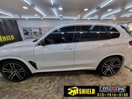 전체 랩핑 자동차 광택으로 묵은때 빼기 BMW X5 / 부산 사상구