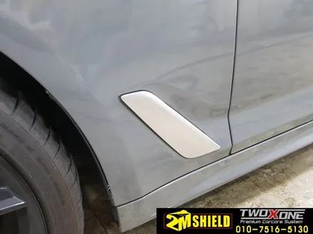 BMW 5시리즈 윈도우 크롬 죽이기 실내랩핑 작업 / 부산 사상구