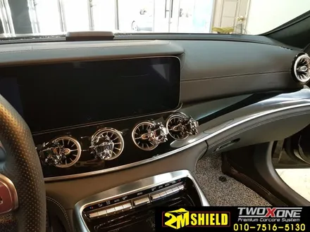 벤츠 AMG GT 실내 카본 랩핑 3M 필름 부산 / 부산 사상구