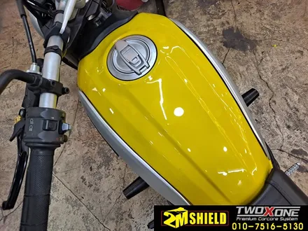 두카티 스크램블러 아이콘 오토바이 랩핑 / 부산 사상구