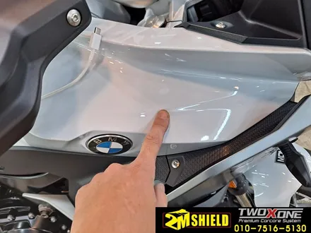 BMW 모토라드 오토바이 F900XR 카울 PPF필름 작업 / 부산 사상구