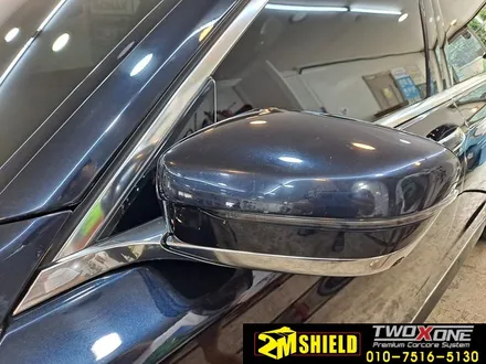 BMW 신형 7시리즈 사이드미러 커버 실버 랩핑 / 부산 사상구