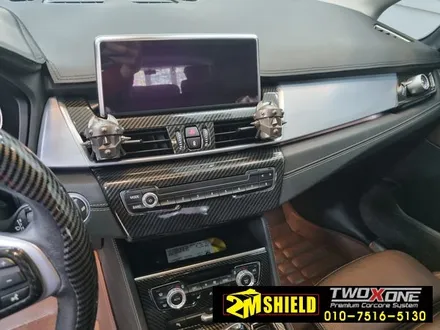 bmw 2시리즈 액티브 투어러 실내 랩핑 입체카본 / 부산 사상구